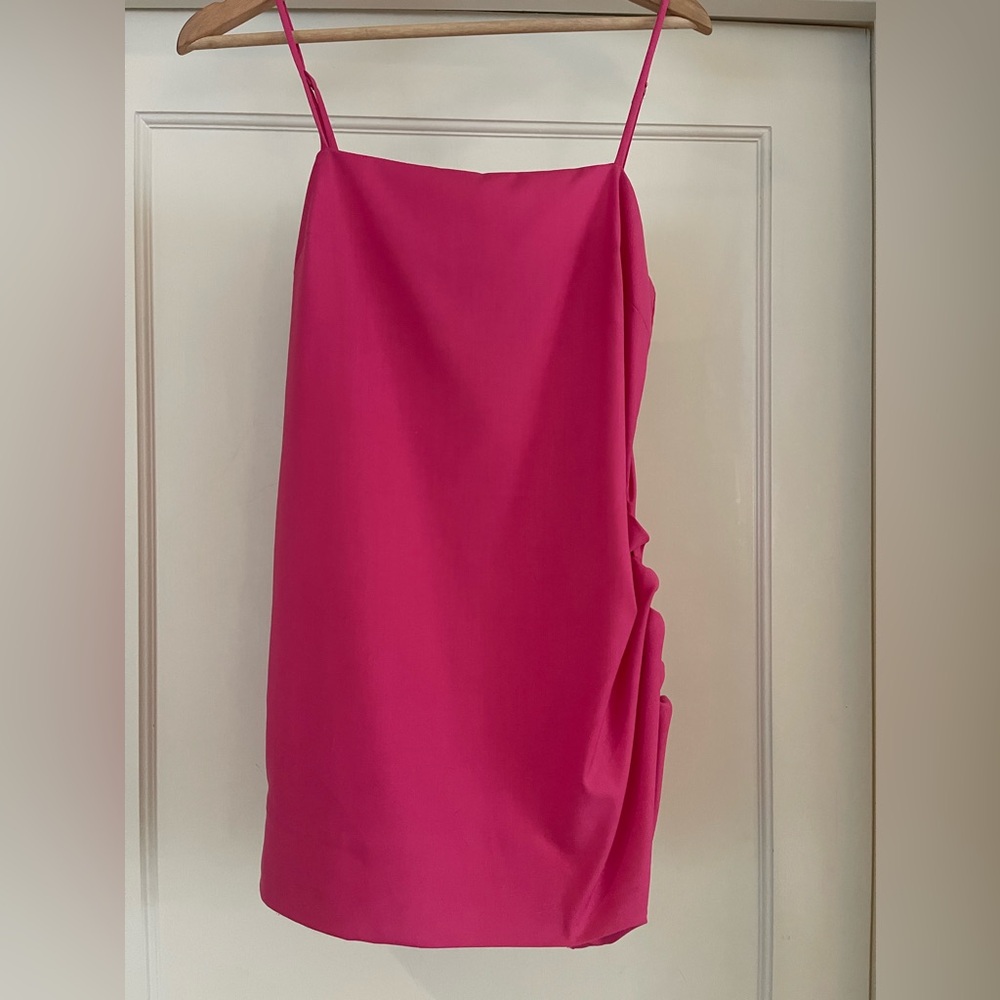 Pink mini dress by Lovers and Friends.